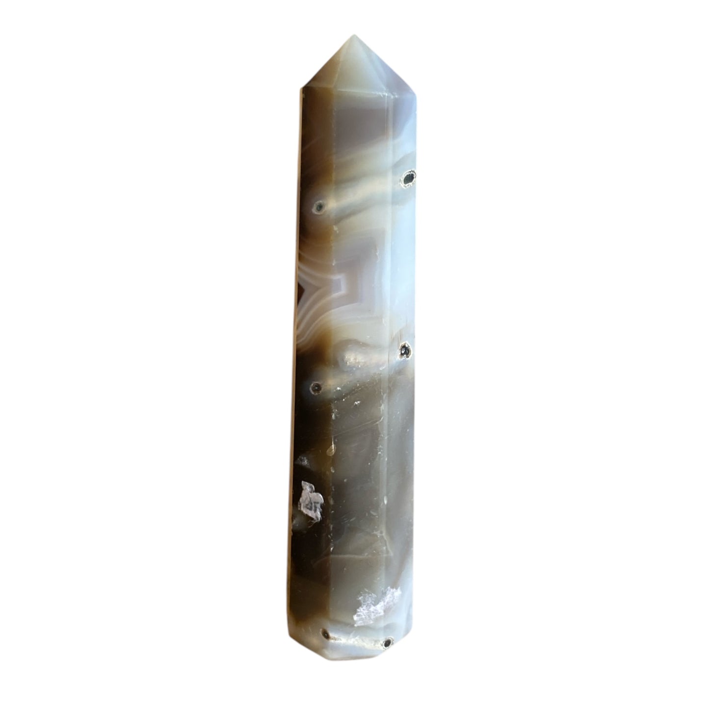 Banded Agate tower 8cm