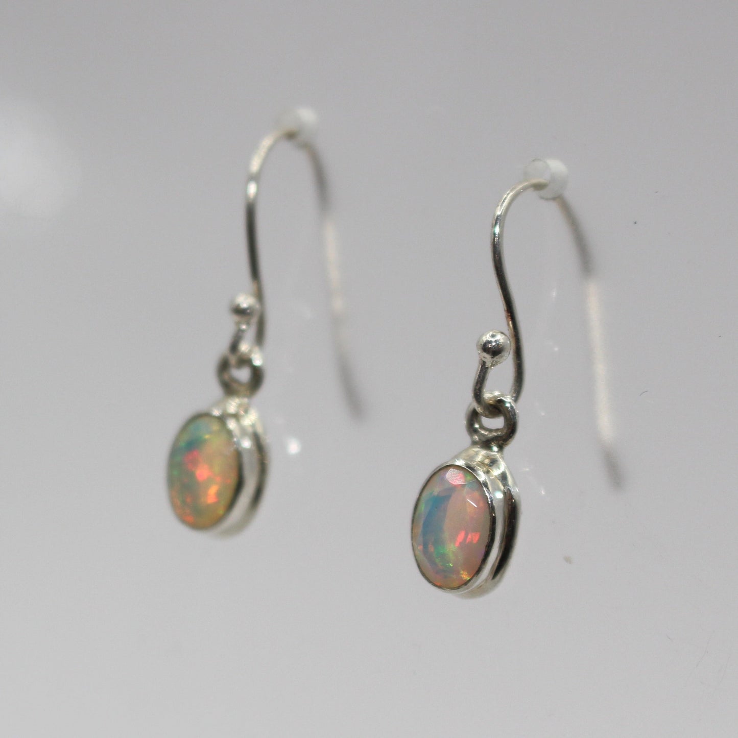Ethiopian Sterling silver drops Oval