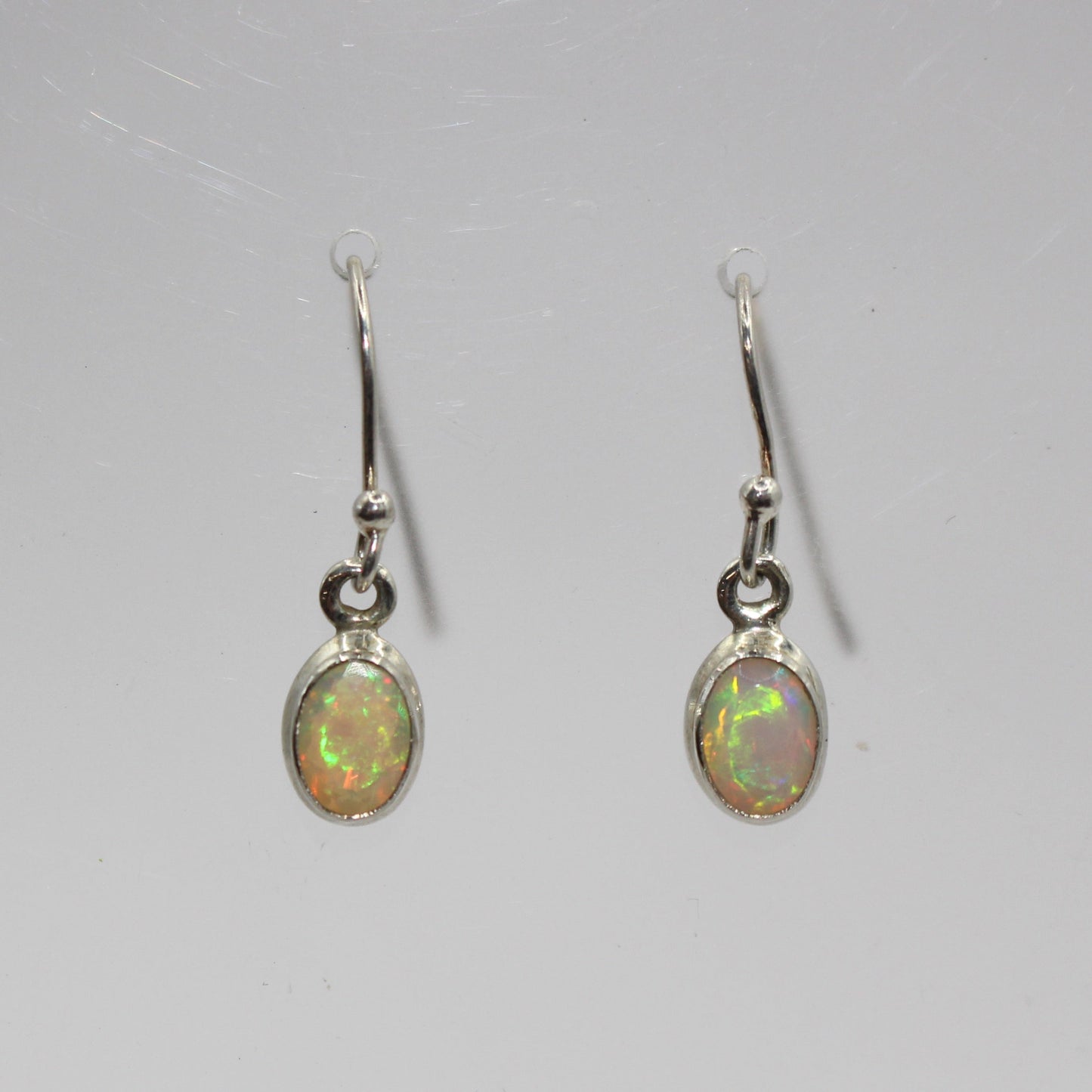 Ethiopian Sterling silver drops Oval