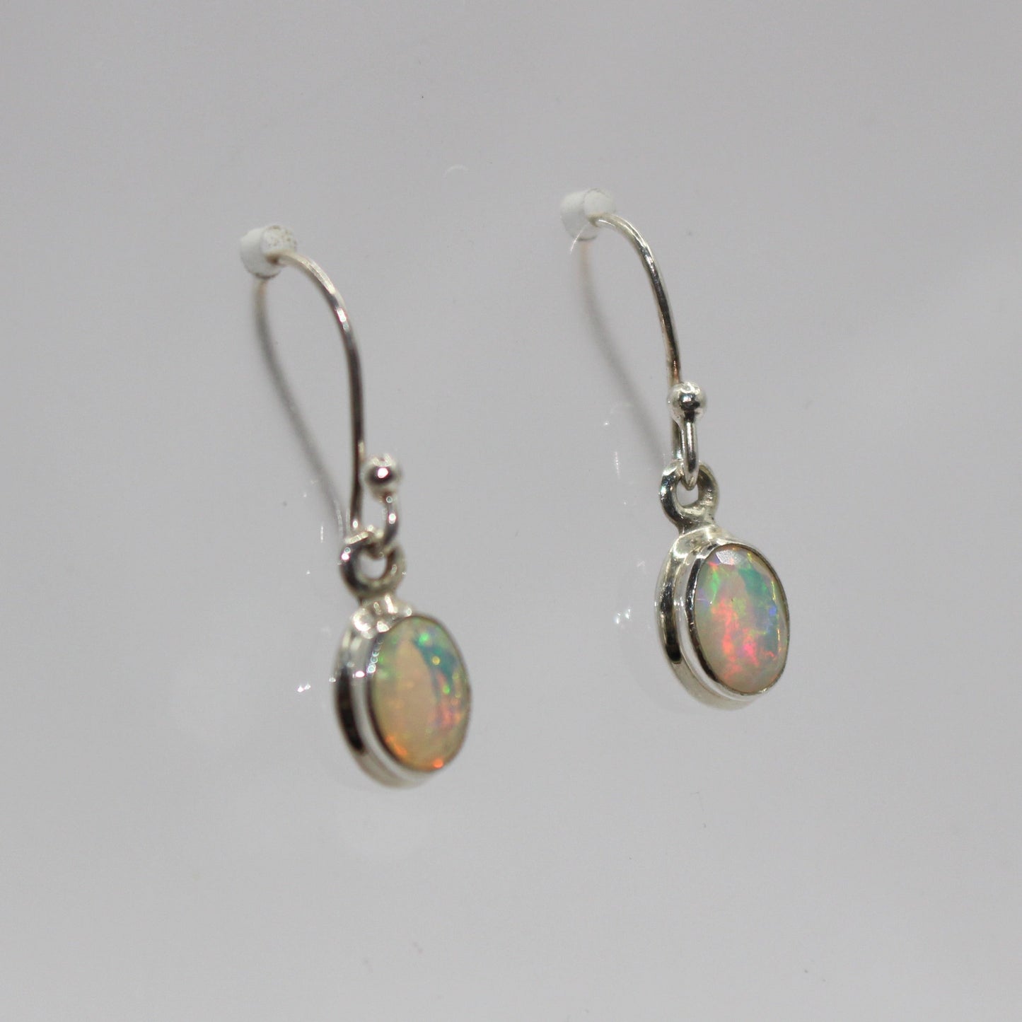Ethiopian Sterling silver drops Oval