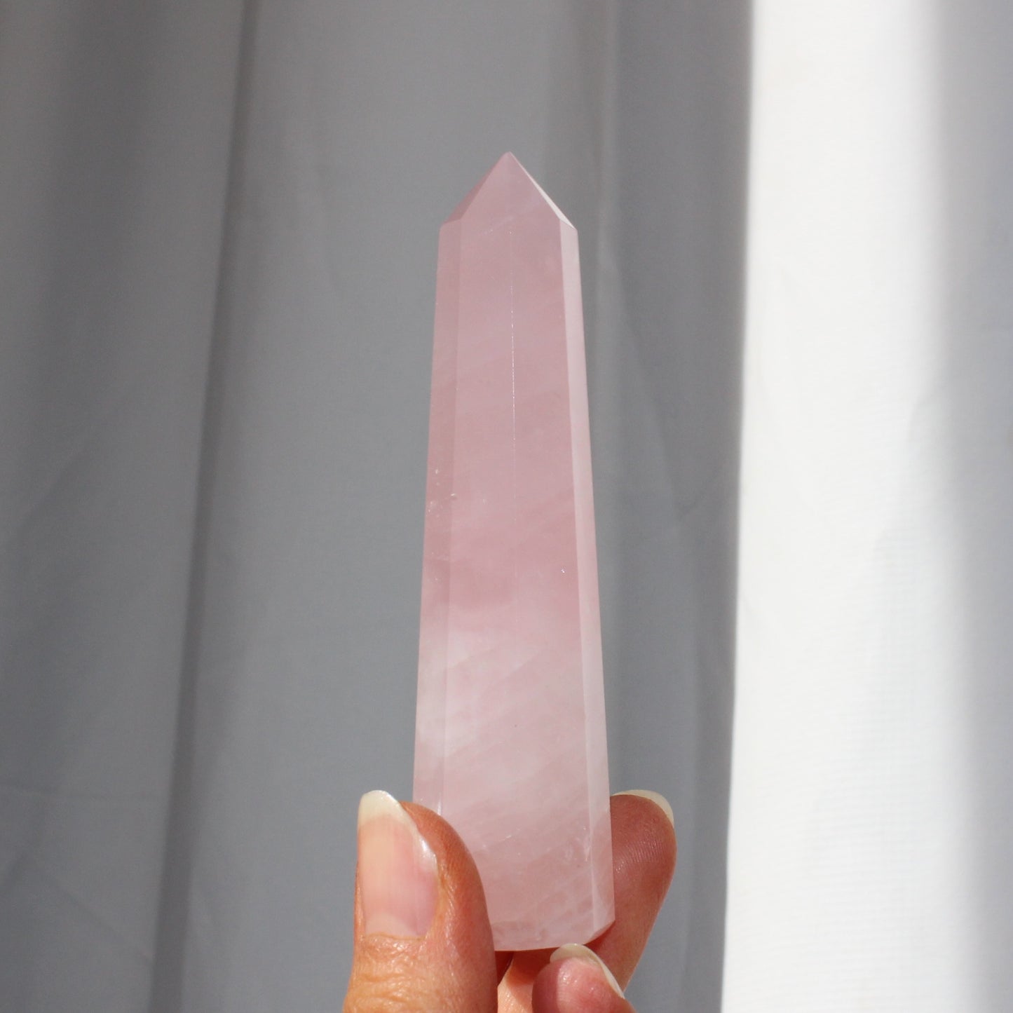 Rose quartz Tower 10cm