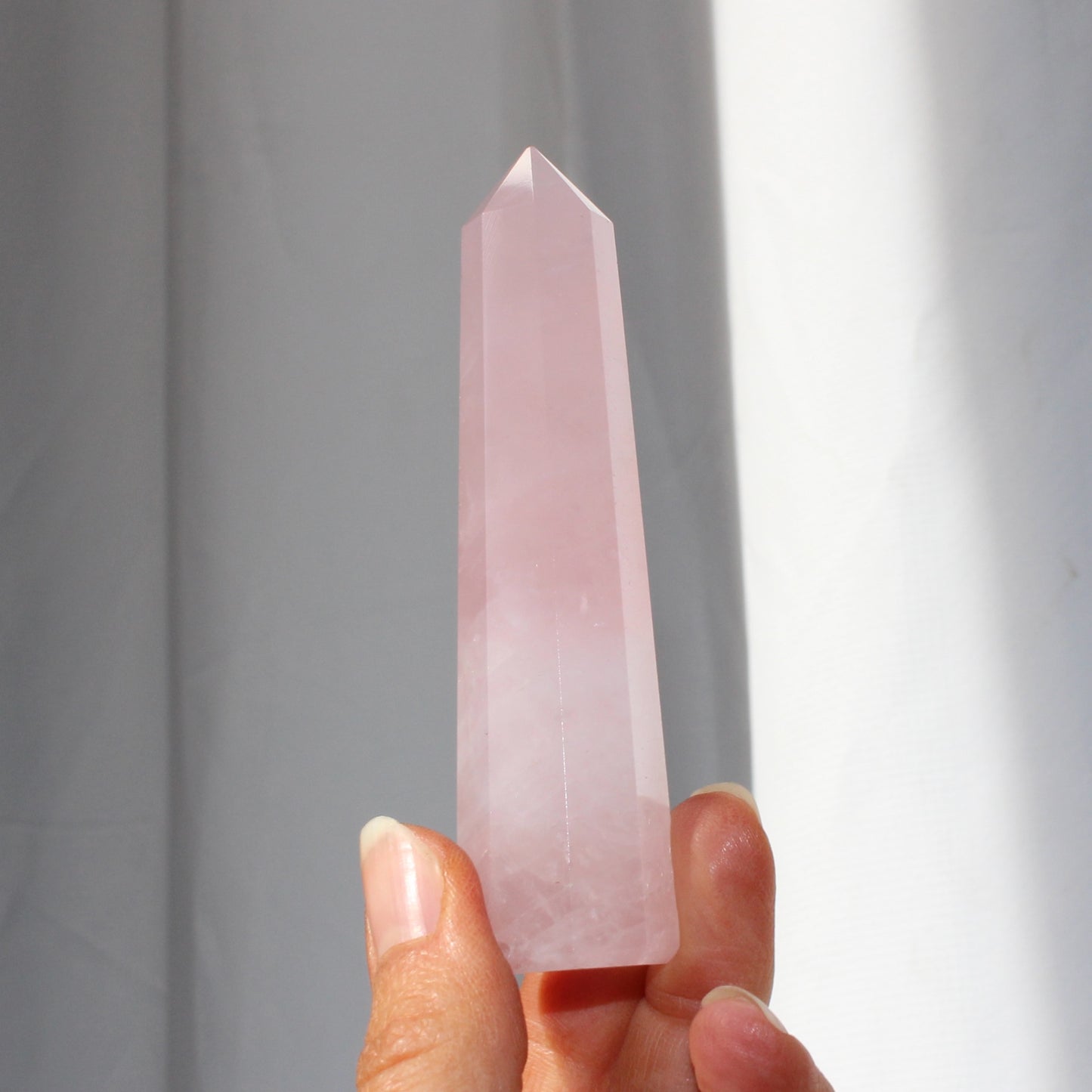Rose quartz Tower 10cm
