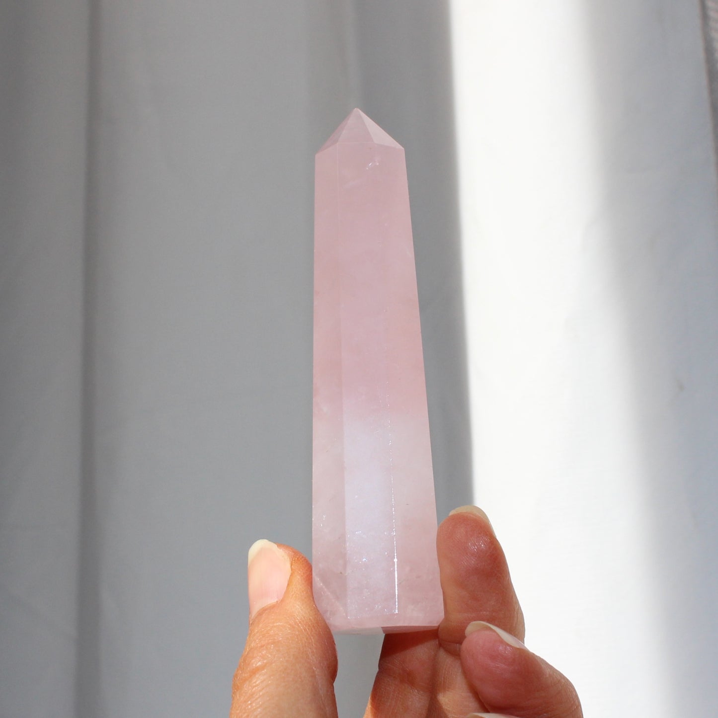Rose quartz Tower 10cm