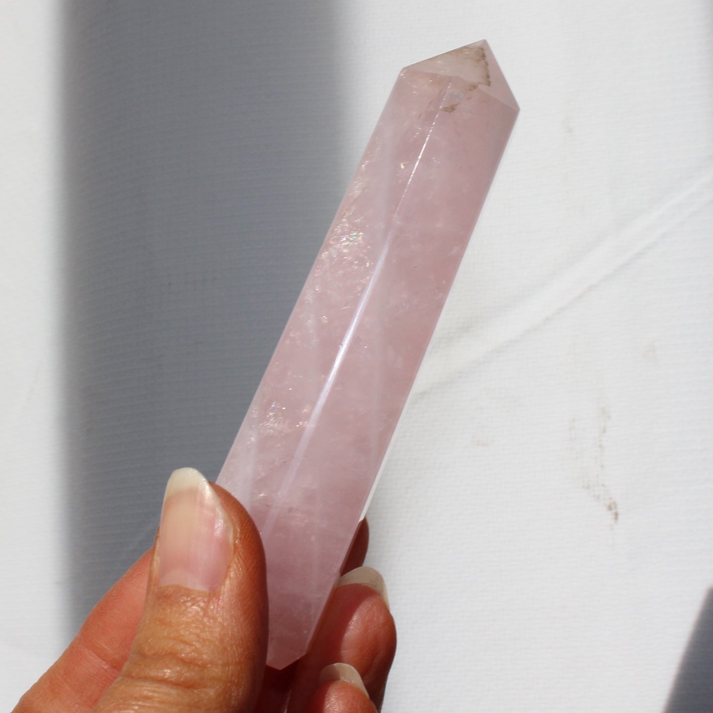 Rose quartz Tower 10cm