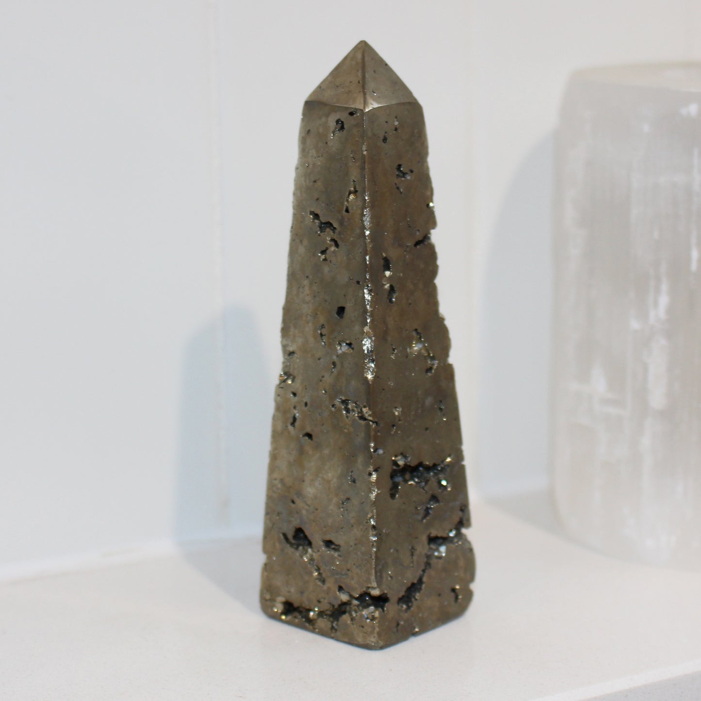Pyrite tower 11.5cm