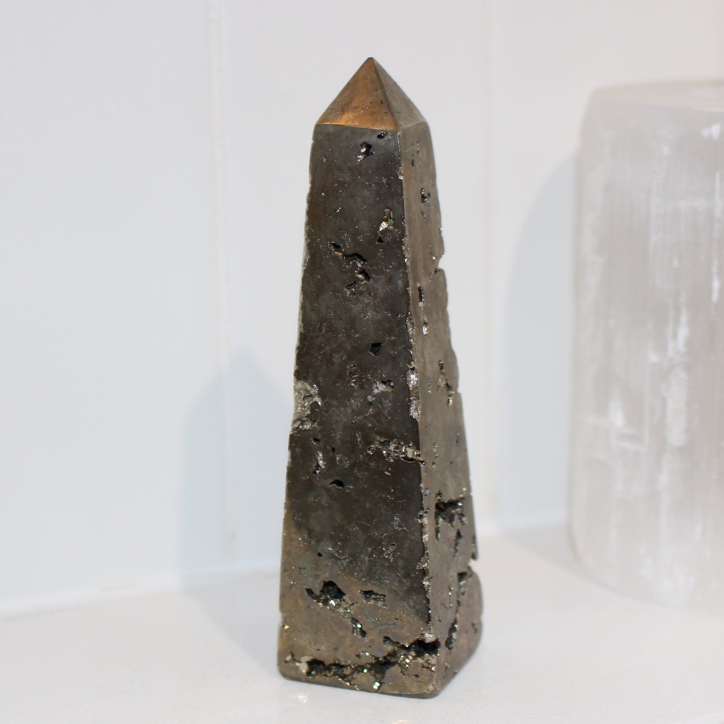 Pyrite tower 11.5cm