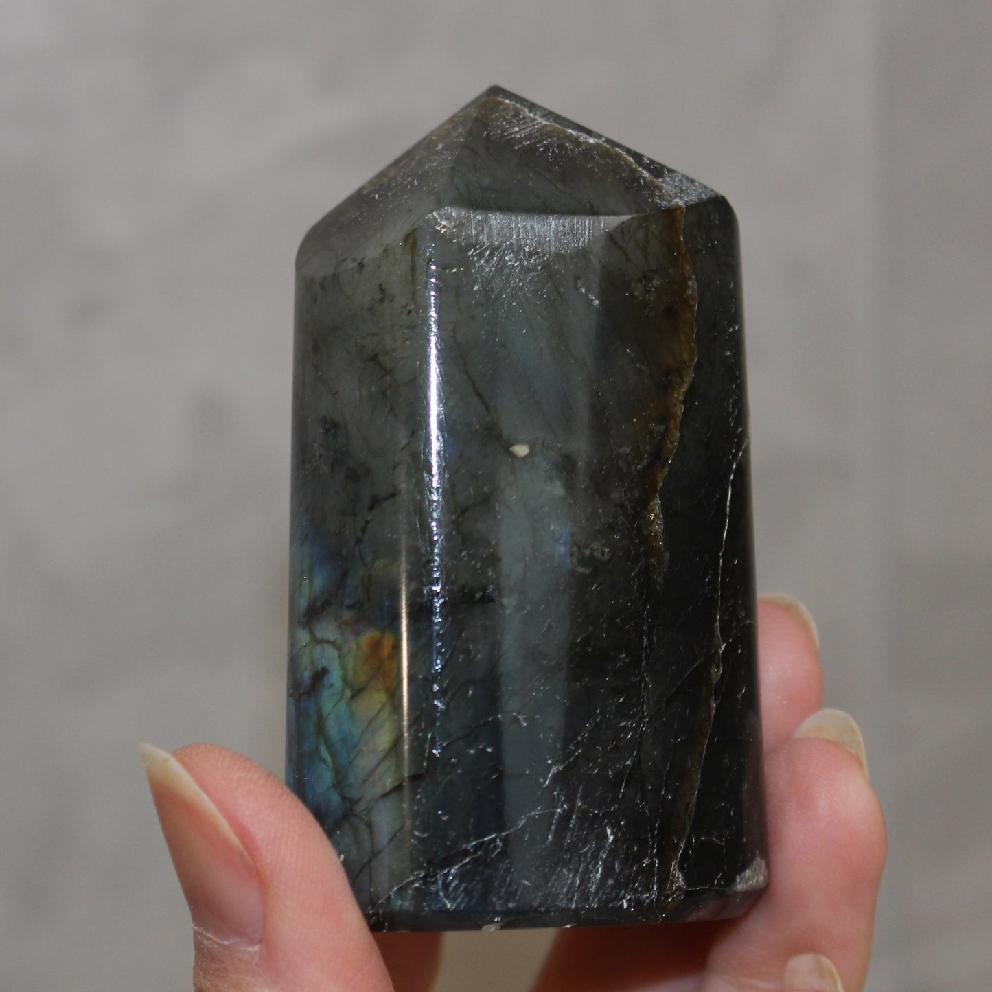 Labradorite tower