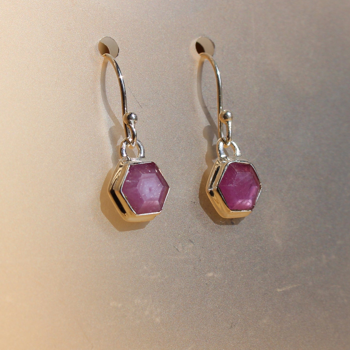 Star Ruby sterling silver