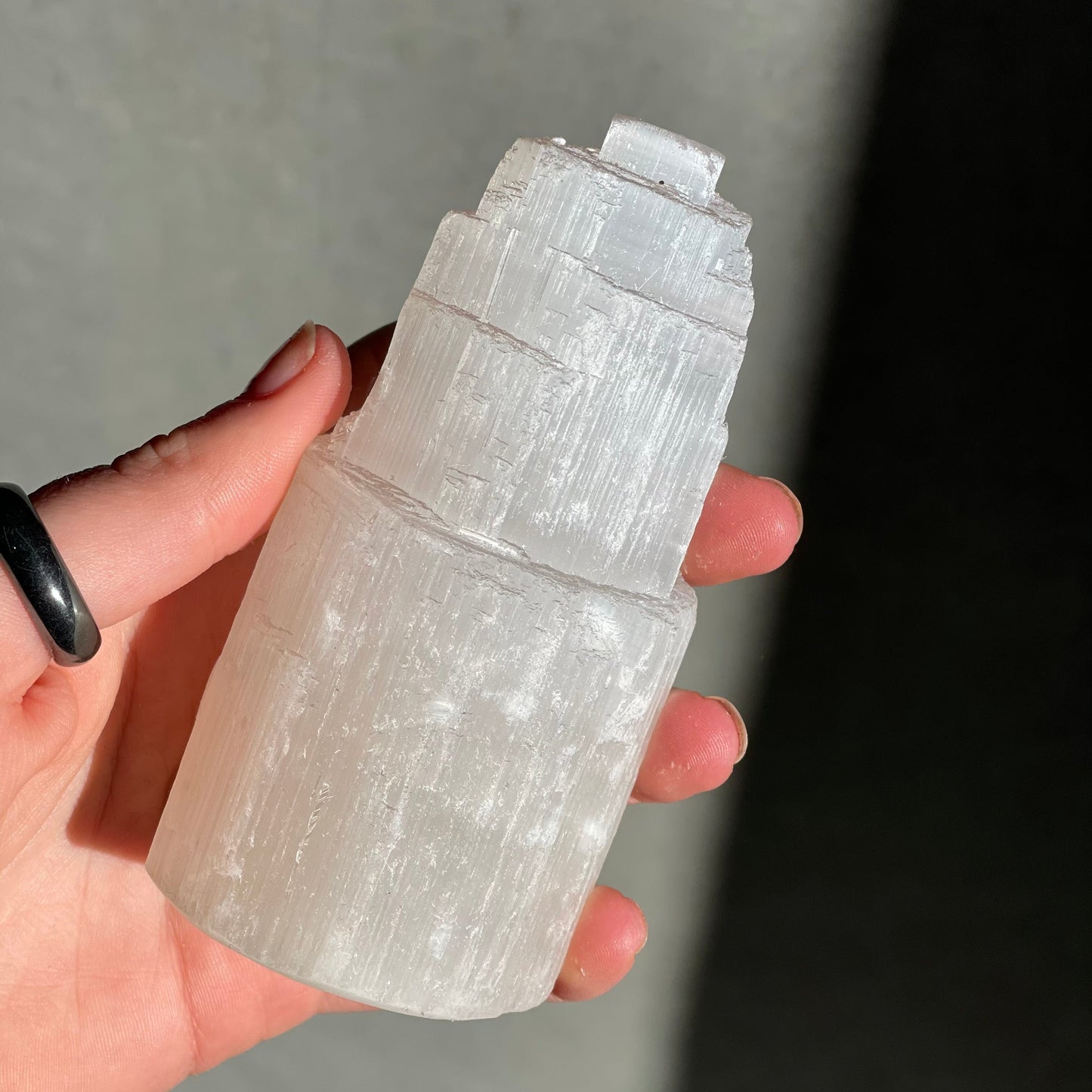 Selenite Tower - 10cm