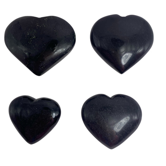 Tourmaline heart pack of 4