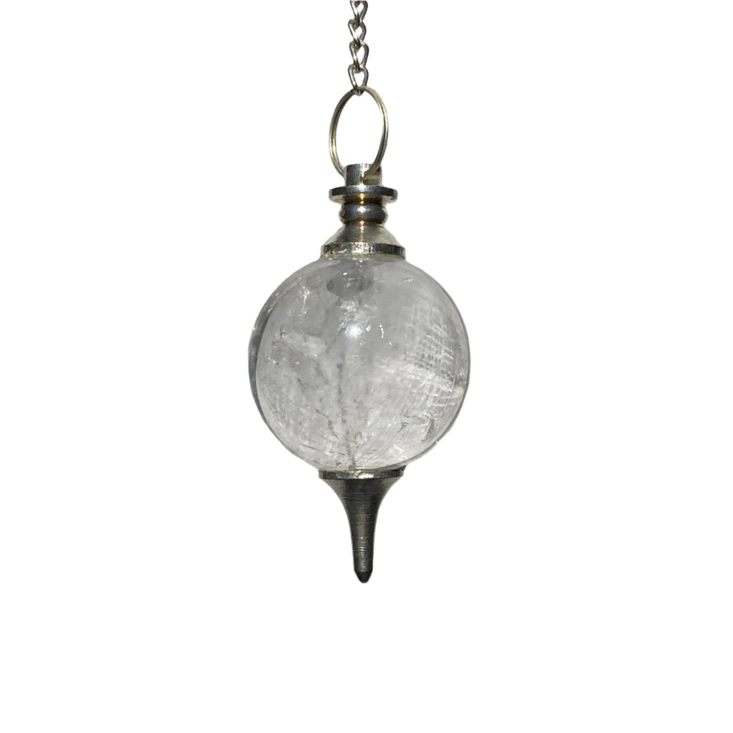 Clear Quartz pendulum