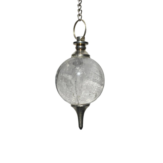 Clear Quartz pendulum