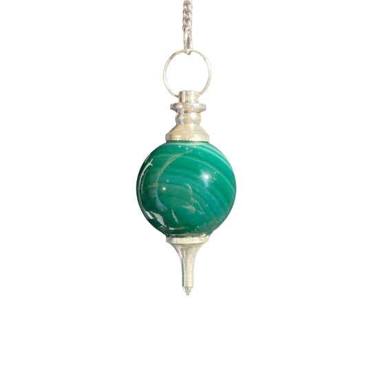 Green Agate pendulum