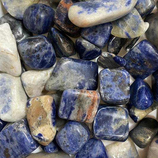 Tumbled Sodalite