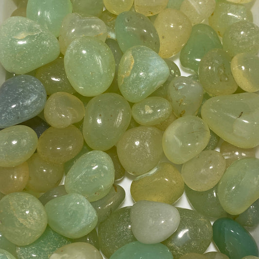 Tumbled Aqua onyx