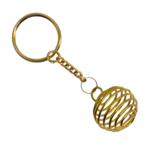 cage key ring for tumbled stone pack of 12