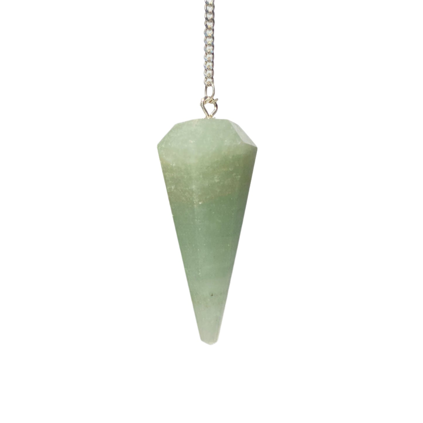 Aventurine faceted Pendulums