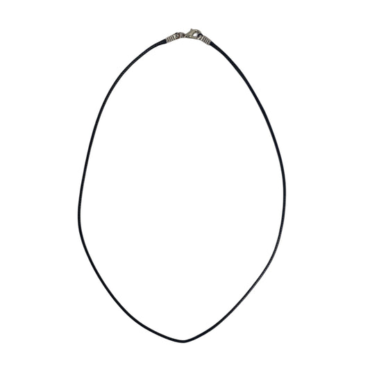 Black 45cm wax cord pack of 10