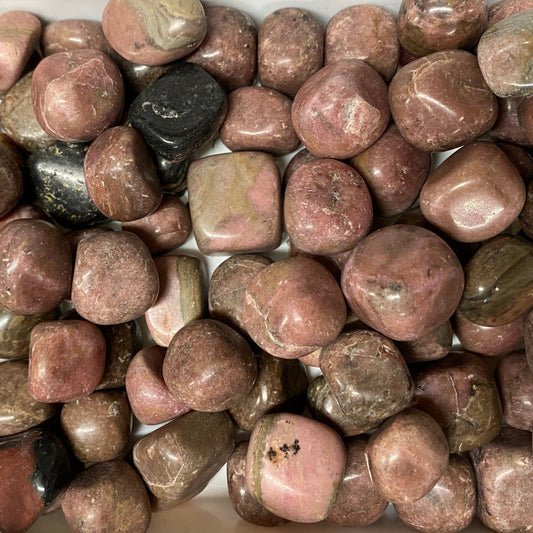 Tumbled Rhodenite