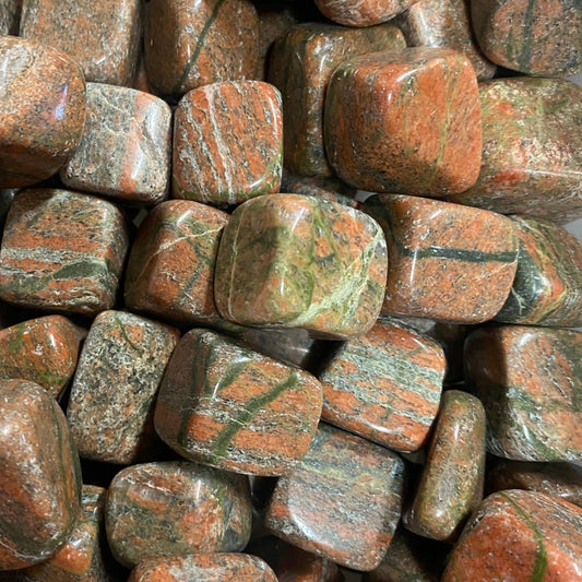 Tumbled Unakite