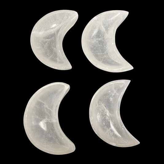 Selenite moon bowl 10CM