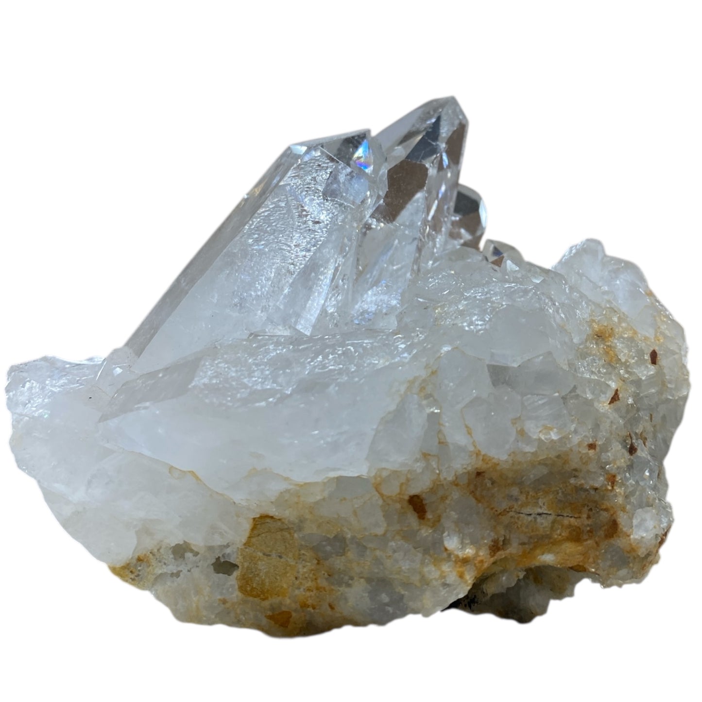 Crystal quartz cluster high grade