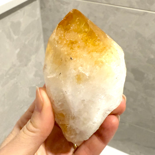 Citrine point 100mm