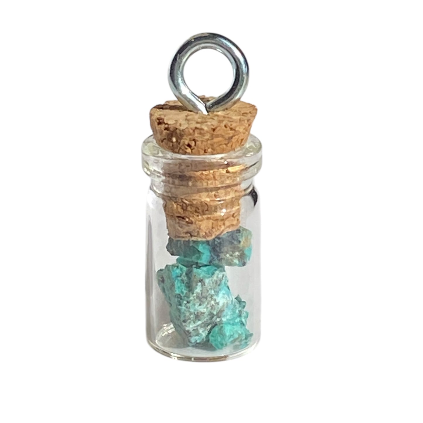 Gemstone bottle necklaces