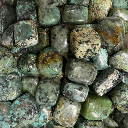 Tumbled African Turquoise