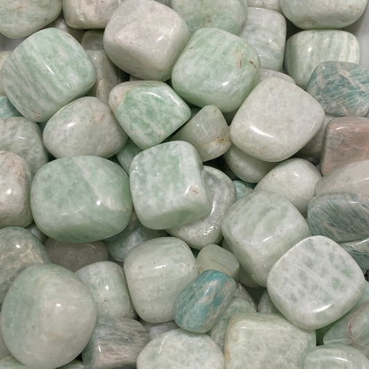 Tumbled amazonite