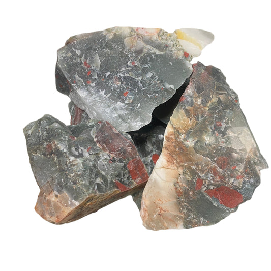 Blood stone rough $40 kilo