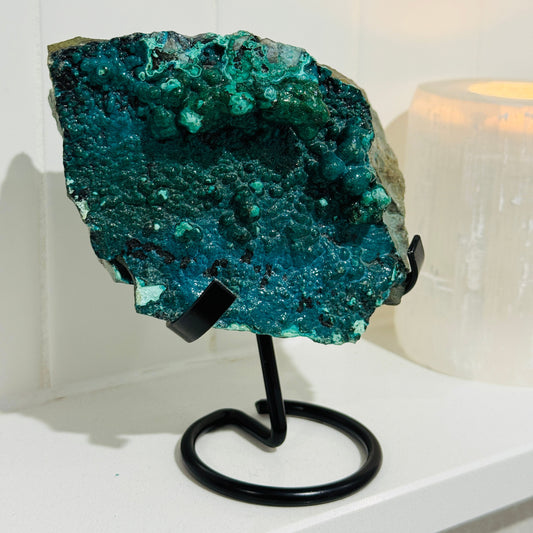 Botryoidal Malachite and Chrysocolla RARE and unique