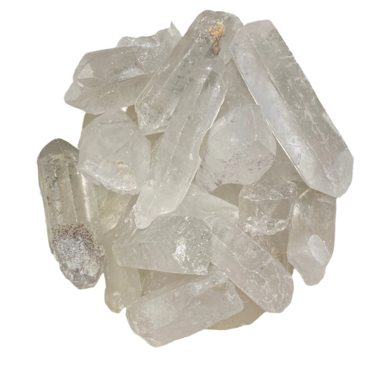Quartz Point 2cm-6cm mix $44 kilo