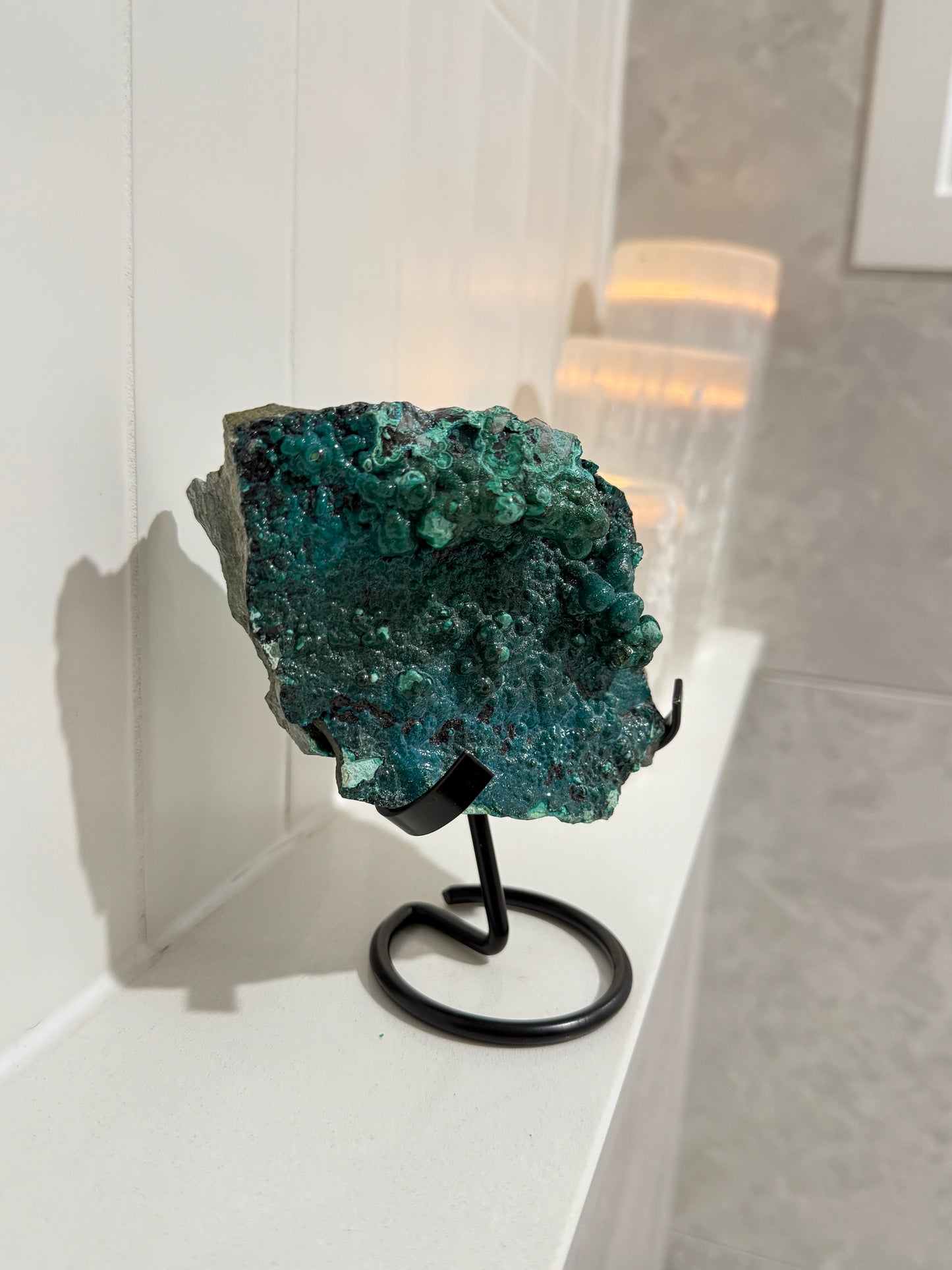 Botryoidal Malachite and Chrysocolla RARE and unique