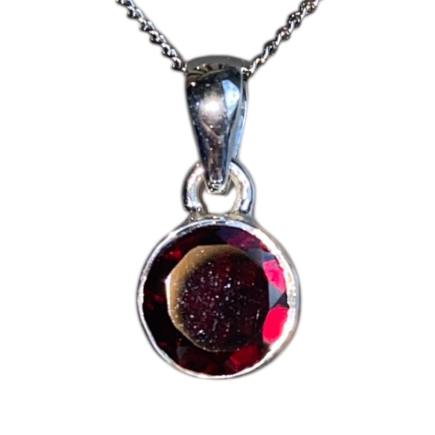 8mm sterling silver pendants 10 different stones