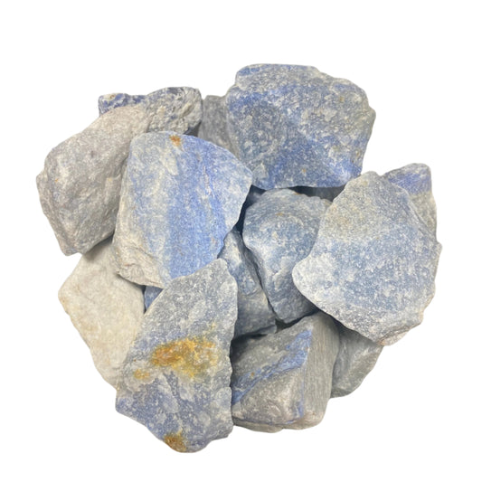 Blue Quartz rough $30 kilo