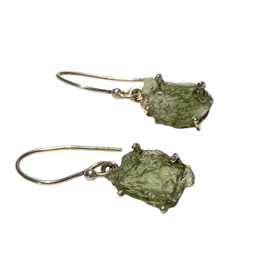 Moldavite Earring