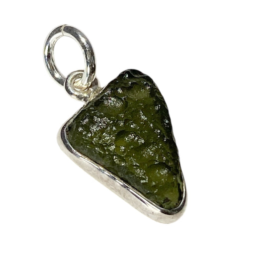 Moldavite pendant