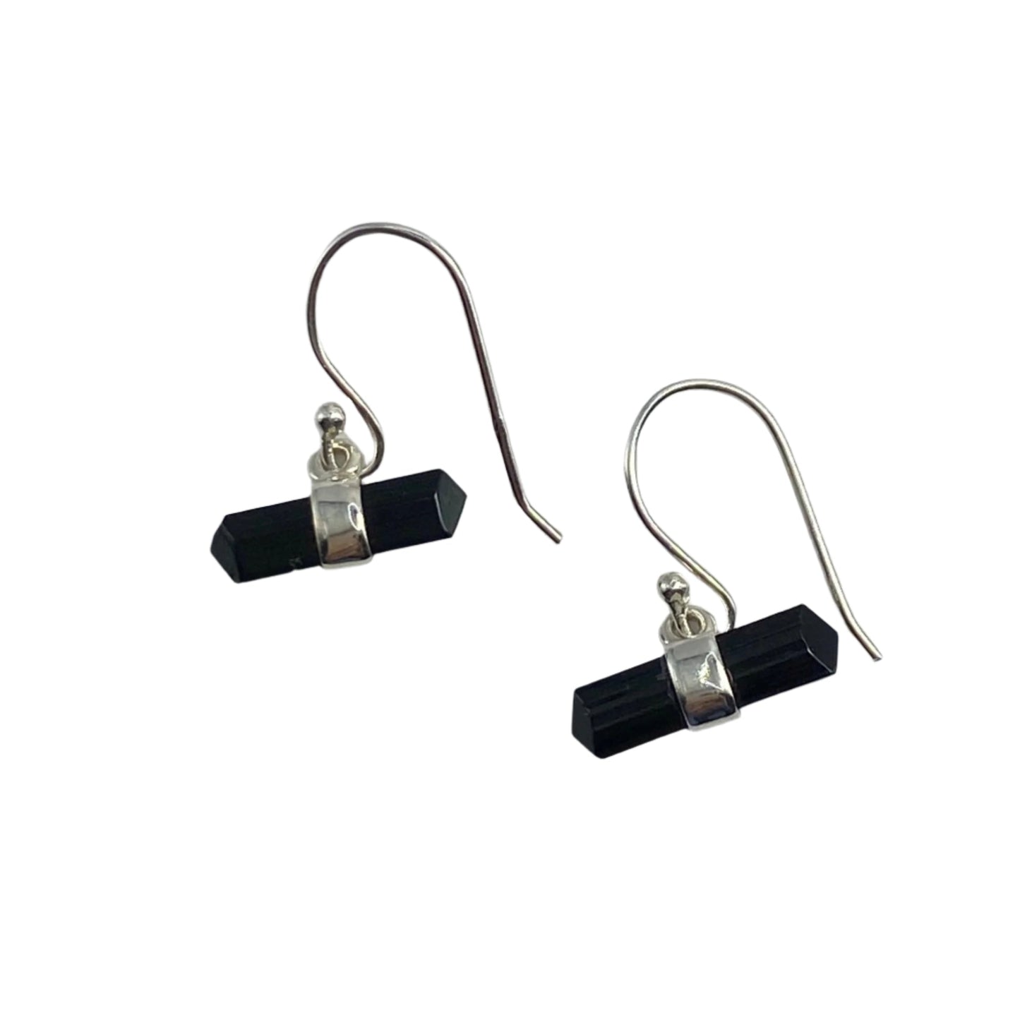 Tourmaline sterling silver drops