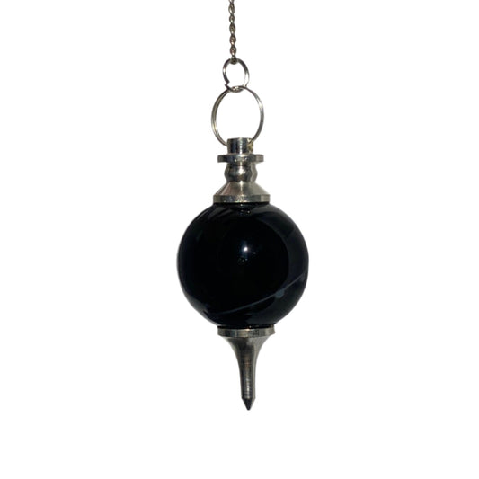 Black Agate pendulum