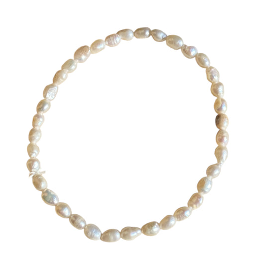seed pearl bracelet 6.5 inch