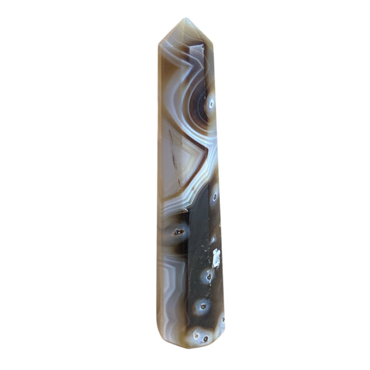 Banded Agate tower 8cm