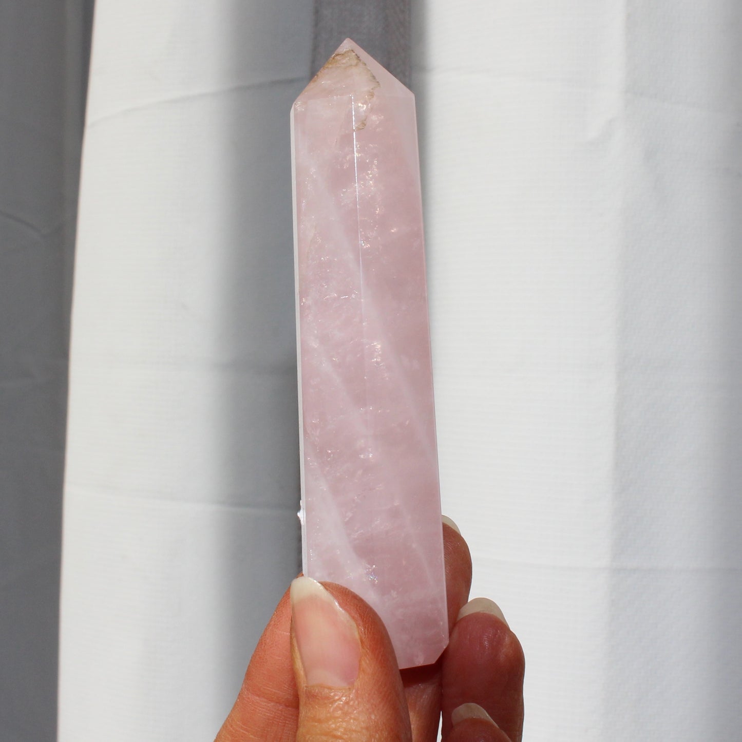 Rose quartz Tower 10cm