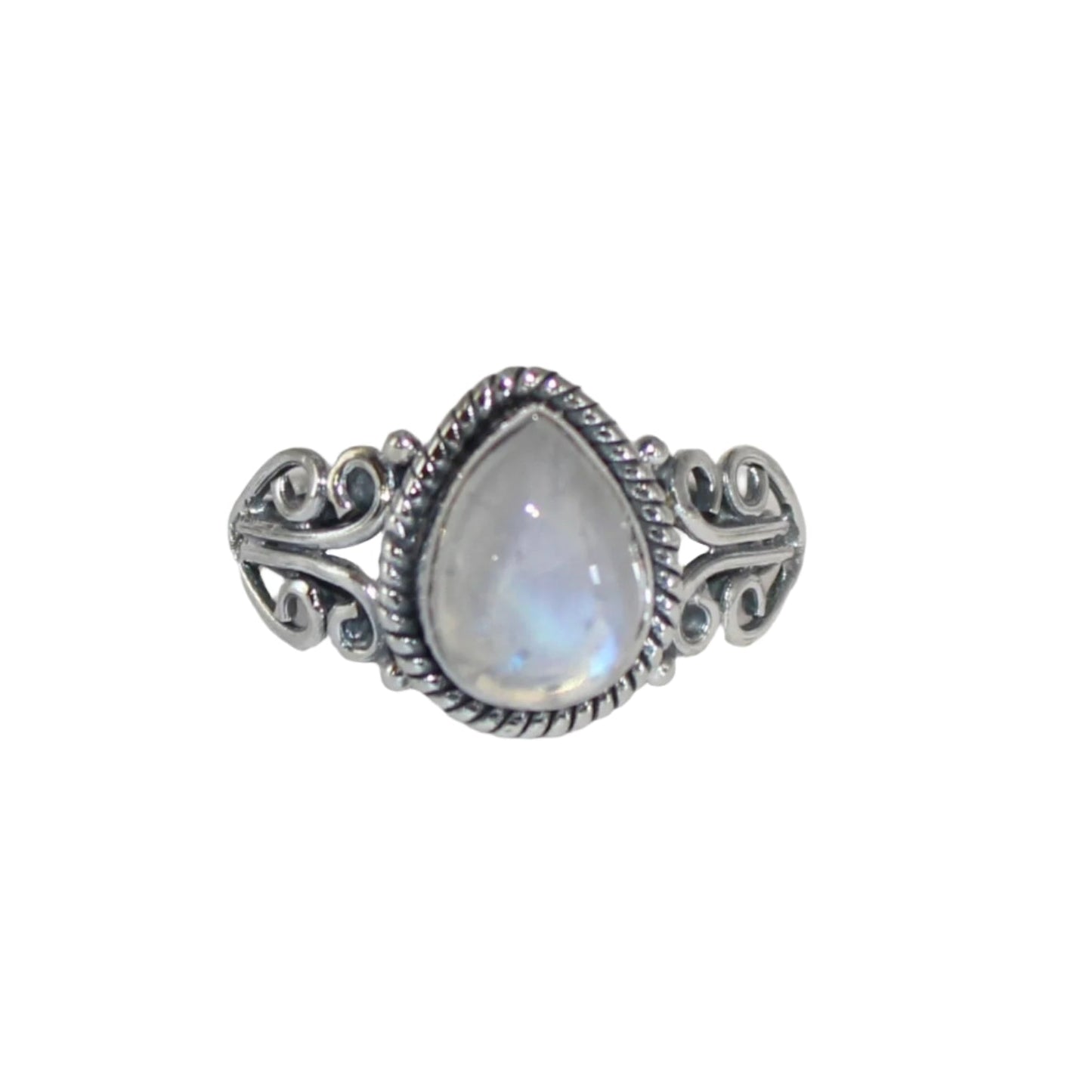 Vivian ring in moonstone sterling silver